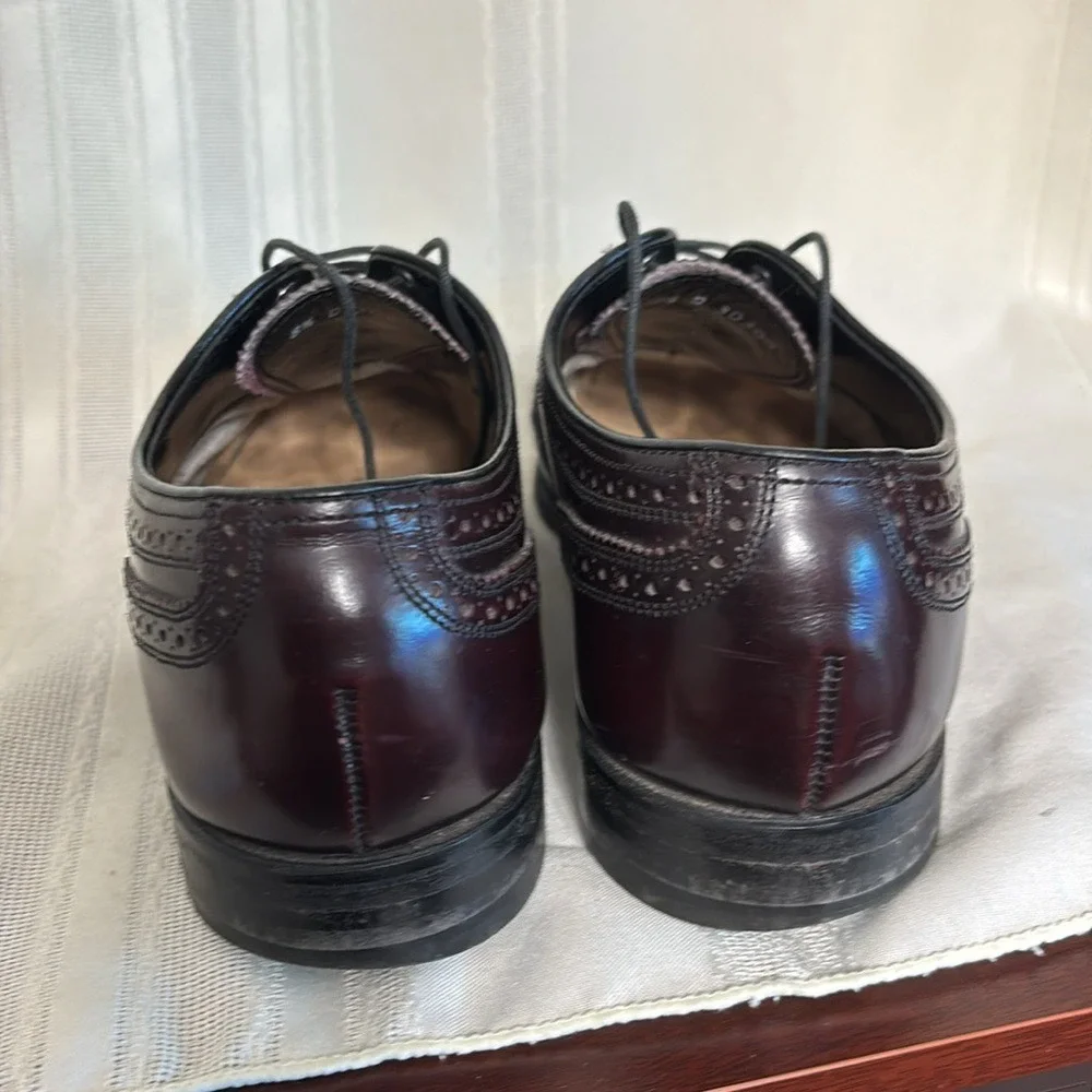 Florsheim‎ men's 8.5 D wingtip shoes oxford lace up